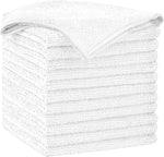 AIDEA Microfiber Cleaning Cloth-50PK, Soft Microfiber Towels for Cars, Absorbent Cleaning Rags, Lint-Free Streak-Free Wash Cloths for House, Kitchen, Window(12in.x12in)