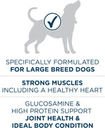Purina ONE Plus Large Breed Adult Dog Food Dry Formula, 40 lb. Bag - Natural Chicken Flavor, 100% Real Protein
