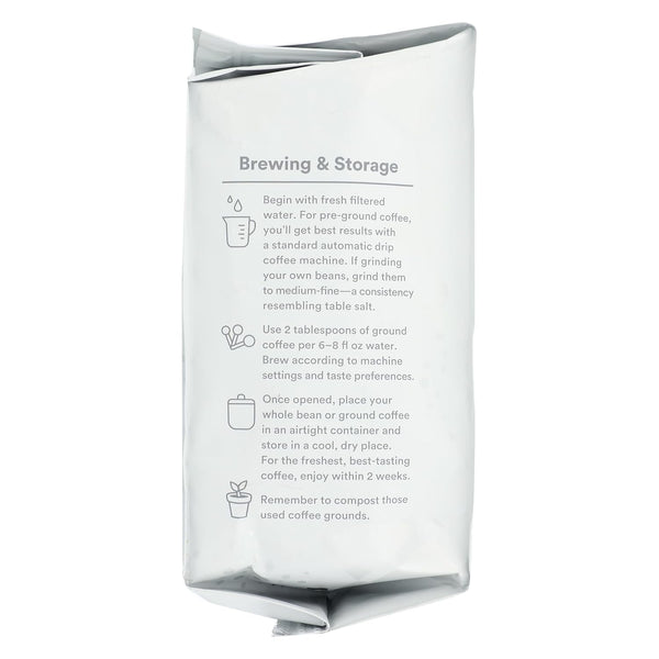365 by Whole Foods Market Buzz Free Decaf Ground Coffee, Medium Roast, 24 oz