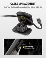 Scosche MagicMount Magnetic Phone Mount for Car, Dashboard Cell Phone Holder