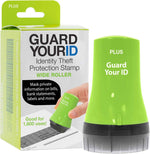 Guard Your ID Advanced 2.0 Roller 3-Pack for Identity Theft Protection, Confidential Security Stamp Mixed Color Kit (Turquoise, Green, White)