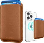 Magnetic wallet for iPhone and other smartphones with RFID blocking technology