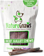 Beef Gullet Springs for Dogs 7-8 inches, 6 Count, Rawhide Free