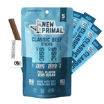 Grass Fed Beef Sticks, 20 Pack, 8g Protein, 90 Calories, Keto, Gluten Free, Sugar Free