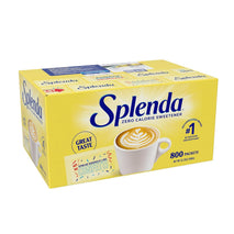 splenda zero calorie sweetener packets, 800 count packets, made in usa, sugar-free, zero carb
