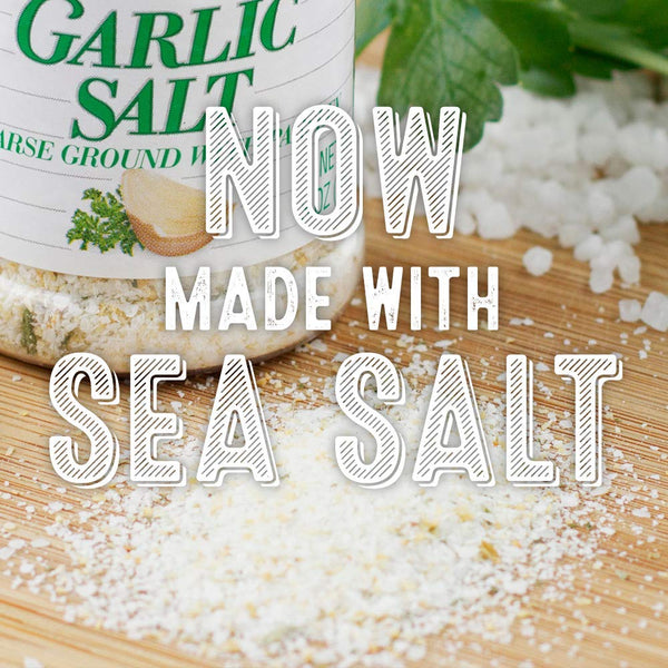 Lawry's Coarse Ground Parsley Garlic Salt with No MSG, 6 oz, Enhances Chicken, Steaks and Vegetables