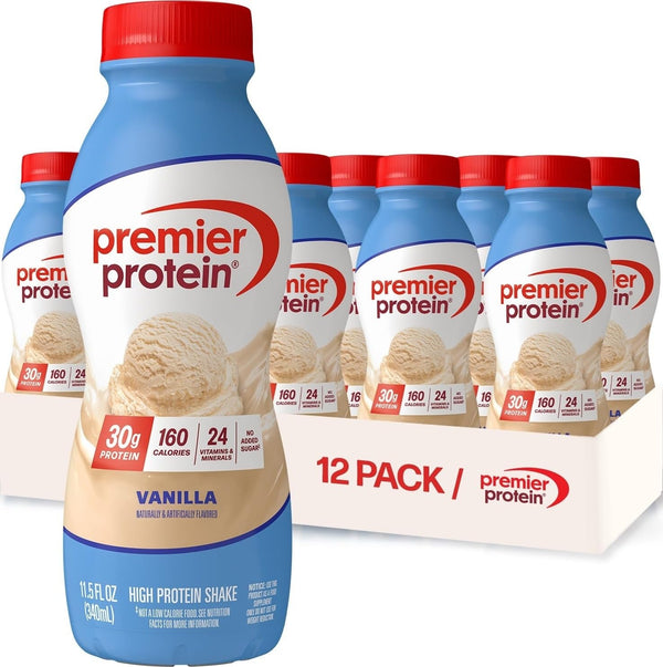 Premier Protein Shake, 30g Protein, 12 Pack, 11.5 fl oz