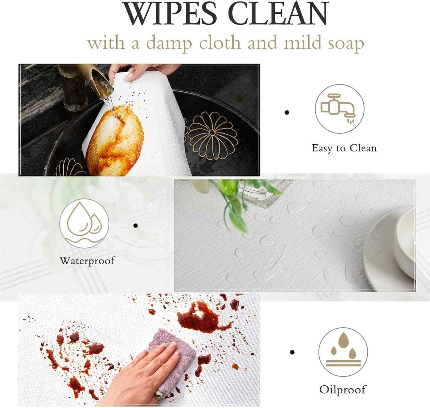 Beautysaid Shelf and Drawer Liner for Kitchen Cabinet, Non Adhesive Non Slip Shelf Paper Waterproof Washable Thickened for Dresser Pantry Shelve Bathroom Protector Liner(White,12 in x 10 FT)