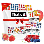 That's It Fruit Bars Variety Pack, 20 Pack, 100% Natural Fruit Snacks, Gluten-Free, Vegan & Low Carb