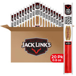 Jack Link's Classics Original Jerky Sticks, 20 Count, 0.8 oz Sticks, Made with Beef and Pork