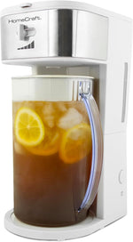 HomeCraft 3-Quart Stainless Steel Café Iced Tea and Coffee Brewing System