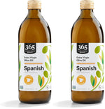 365 by Whole Foods Market, Extra Virgin Mediterranean Olive Oil, 33.8 Fl Oz for cooking, baking, and dressings