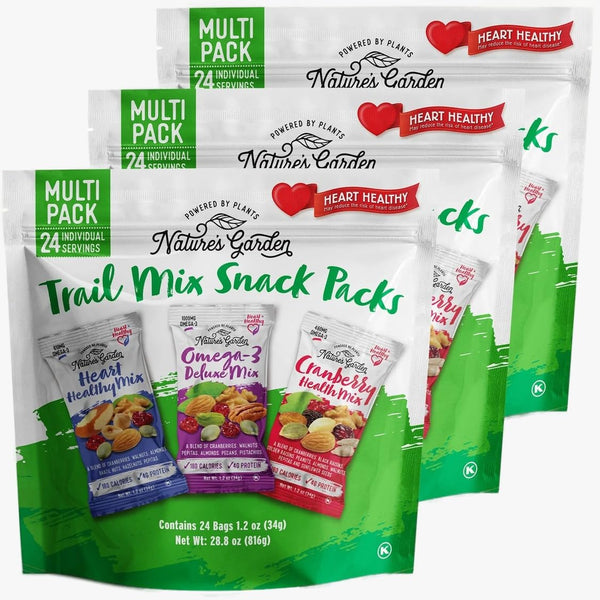 Nature's Garden Trail Mix Snack Pack, 28.8 oz, 24 individual packets