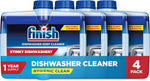 Finish Dishwasher Cleaner Liquid, Deep Cleans Hidden Grease & Limescale, Fights Odors & Maintains Performance, 3 Month Supply, 8.45oz, 1 Bottle