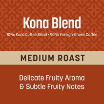 Don Francisco's Kona Blend Coffee Pods, 100 Count, Medium Roast, Keurig Compatible