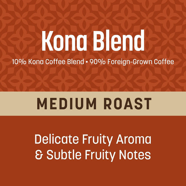 Don Francisco's Kona Blend Coffee Pods, 100 Count, Medium Roast, Keurig Compatible