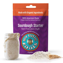 MY RUSTIC ROOTS San Francisco Sourdough Starter Culture - Organic & Beginner Friendly for Homemade Artisan Bread