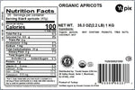 Yupik Organic Apricots, 2.2 lb, Non-GMO, Vegan, Gluten-Free, Dried Fruits, No Added Sugar, Sulphite-Free, Source of Fiber