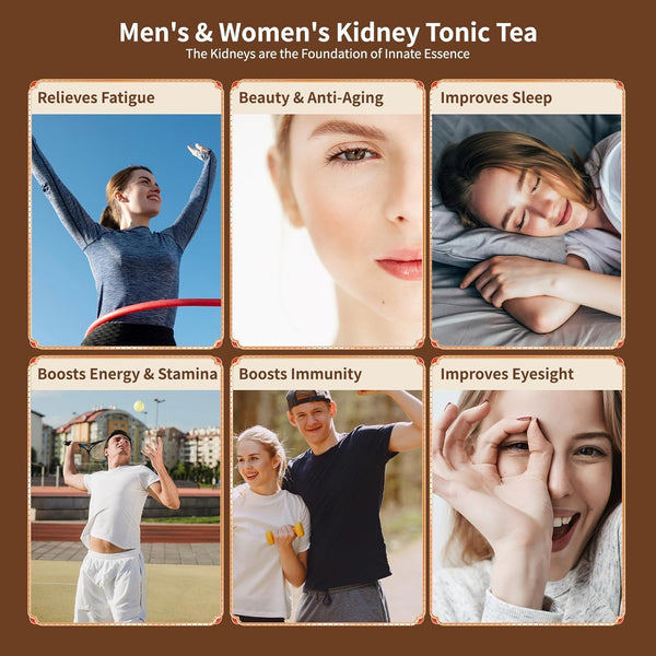Ginseng Five Treasures Herbal Tea Bags for Kidney