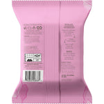 Burt's Bees 30 ct Rose Water Facial Towelettes, Hydrating Micellar Makeup Remover Wipes for All Skin Types, 3-Pack