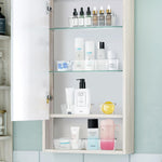 Clear Plastic Drawer Organizer Set for Desk, Kitchen, Bedroom, Bathroom, Office