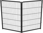 fxw homeplus unleashed 24 inch 6 panels dog pen black patented