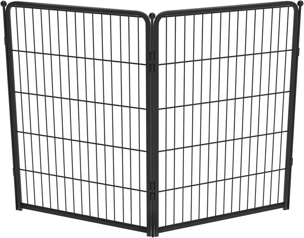 fxw homeplus unleashed 24 inch 6 panels dog pen black patented