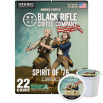 Black Rifle Coffee Company Silencer Smooth K Cups, 50 Count, Light Roast, Compatible with Keurig Machines