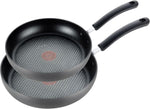 T-fal Ultimate Hard Anodized Nonstick Fry Pan Set 2 Piece, Oven Broiler Safe
