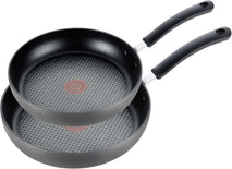 T-fal Ultimate Hard Anodized Nonstick Fry Pan Set 2 Piece, Oven Broiler Safe