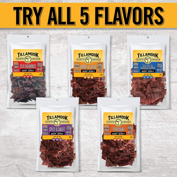 Tillamook Country Smoker Real Hardwood Smoked Beef Jerky Product Details