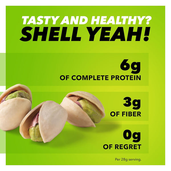 Wonderful Roasted & Salted Pistachios, 48 Ounce Resealable Bag, Gluten Free, Protein Snacks