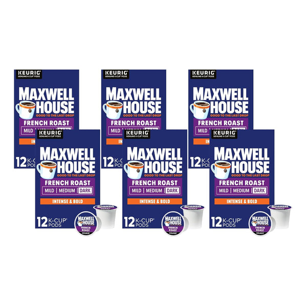 Maxwell House Decaf House Blend Medium Roast K-Cup Coffee Pods, 84-count box