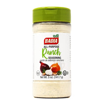 Badia 5 oz All-Purpose Ranch Seasoning Powder for Meats, Vegetables, Snacks, Dressings, Dips, Marinades