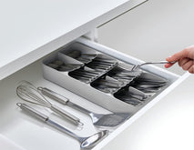 Compact Utensil Organizer for Kitchen Drawer Storage and Organization
