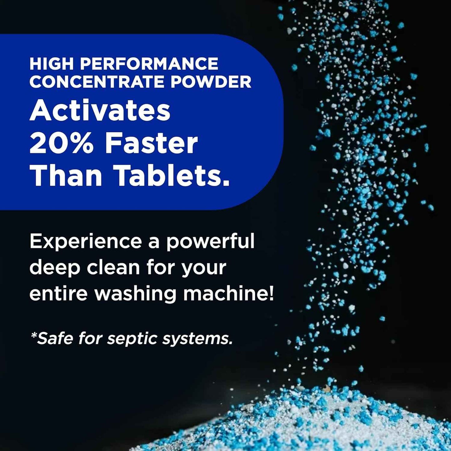 Washing Machine Cleaner by Tide, Washer Machine Cleaner with Oxi for Front and Top Loader Washer Machines, Deep Cleaning Residue & Odor Eliminator, 7 Month Supply