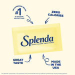 Splenda Zero Calorie Sweetener Made in America 200 Count Sugar Free Packets