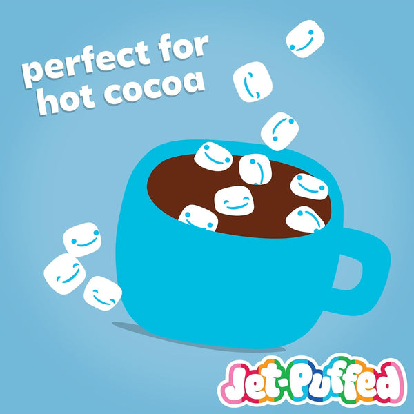 Jet-Puffed Mini Marshmallows, 10 oz Bag - Fluffy, Fat-Free Dessert Topping