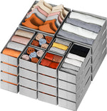 Drawer Organizer Clothes 12 Pack for Nursery Bedroom Closet Organization