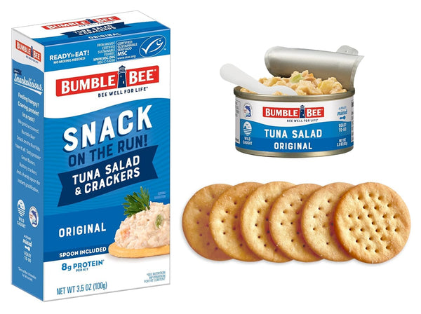Bumble Bee Snack On The Run! Protein Pack with Tuna Salad and Crackers