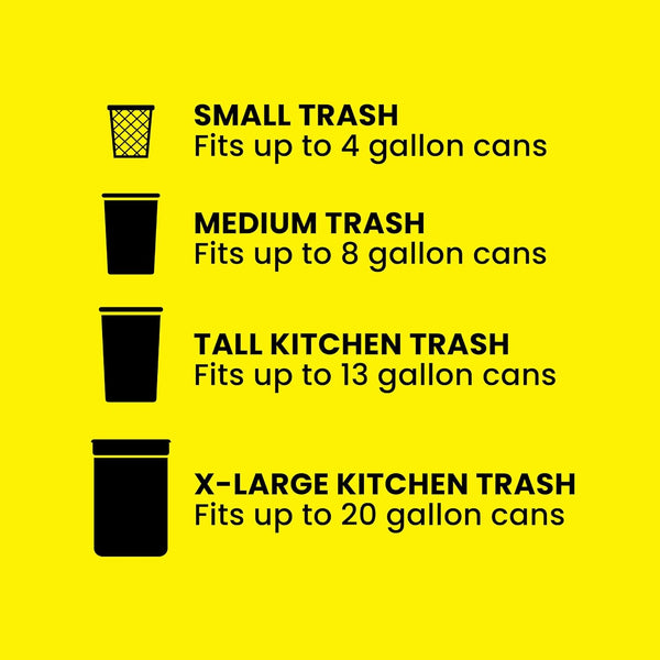 Glad ForceFlex Tall Kitchen Trash Bags, 13 Gallon, Gain Fresh Clean, 40 Count (Package May Vary) - Rayz Mart