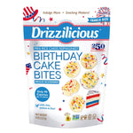 Birthday Cake Flavored Mini Rice Cakes in 8oz Stand-Up Pouch