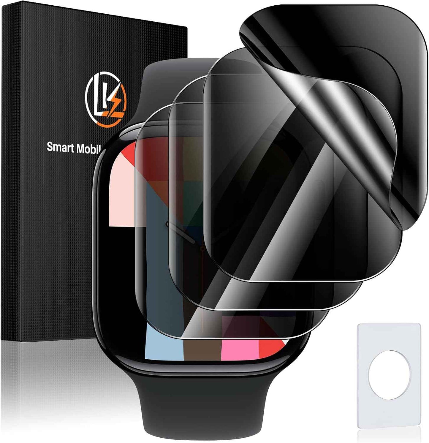 LK 6 Pack for Apple Watch Series 11/ Series 10 Screen Protector 42mm - Anti-Scratch, Self-Healing Soft TPU Screen Protector for Apple Watch 42mm, Bubble Free, HD Transparent, Touch Sensitive