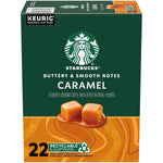 Starbucks Caramel Flavored Coffee K-Cup Pods for Keurig Brewers, 100% Arabica, 22 Pods