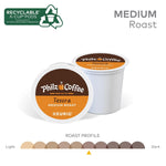 Philz Coffee Tesora K-Cup Pods, 20 count, Medium Roast Coffee, Keurig Compatible