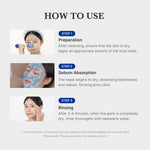 Medicube Zero Pore Blackhead Mud Facial Mask, Korean, AHA, BHA, PHA, 3-minute quick dry formula, 3.52 oz, blackhead removal, pore tightening