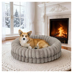 balance-luxury-donut-dog-bed-30-inches-round-medium-size-dogs-washable-orthopedic-calming-dogs-bed-with-anti-slip-bottom-oatmeal