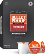 Bulletproof Original Medium-Roast Single-Serve Coffee Pods, 24 Count, 100% Arabica Beans
