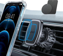 LISEN Magnetic Phone Holder for Car with Upgraded Clip and Ultra 6 Strong Magnets