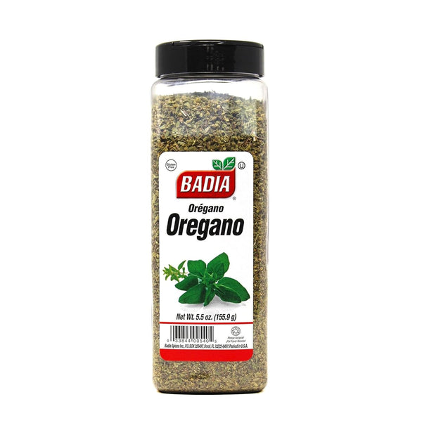 Badia Whole Oregano, 5.5 oz Dried Oregano Leaves Herb Seasoning Aromatic Flavorful Italian Latin Mediterranean Cuisines